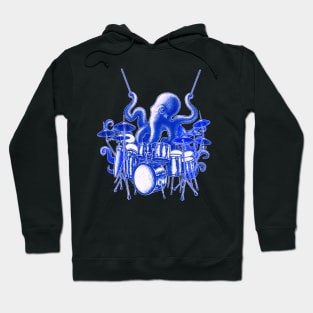 Octopus playing drums Hoodie